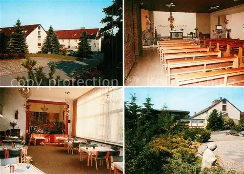 AK / Ansichtskarte Salzgitter Kath Alten und Pflegeheim Maria Tann Speisesaal Hauskapelle Kat. Salzgitter