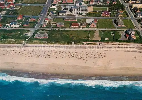 AK / Ansichtskarte Westerland Sylt Fliegeraufnahme Kinderkurheim  Kat. Westerland