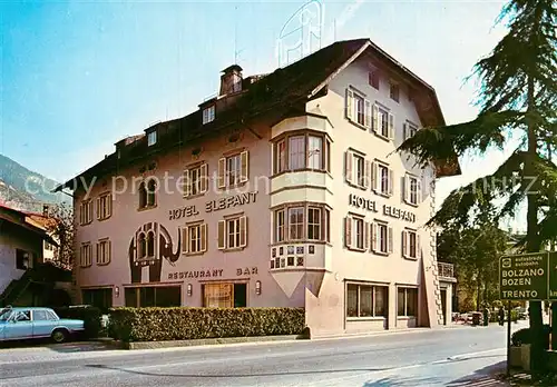 AK / Ansichtskarte Auer Ora Suedtirol Hotel Elefant Kat. 