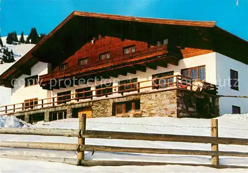 AK / Ansichtskarte Saalbach Hinterglemm Gasthof Ellmaualm  Kat. Saalbach Hinterglemm