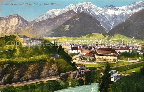 AK / Ansichtskarte Innsbruck Berg Isel Stift Wilten Kat. Innsbruck