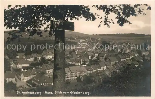 AK / Ansichtskarte St Andreasberg Harz Panorama Blick vom Glockenberg Kat. Sankt Andreasberg