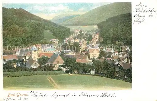 AK / Ansichtskarte Bad Grund Panorama Kat. Bad Grund (Harz)