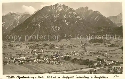 AK / Ansichtskarte Reutte Tirol Panorama Zugspitze Kat. Reutte