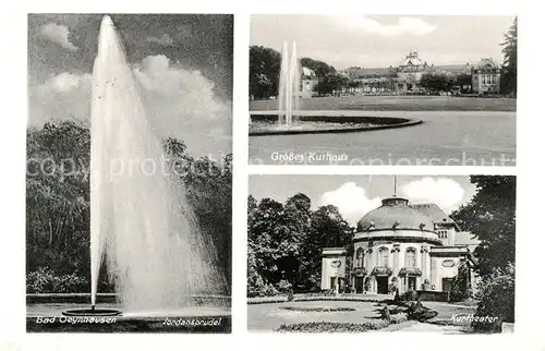 AK / Ansichtskarte Bad Oeynhausen Kurhaus Jordansprudel Kurtheater Kat. Bad Oeynhausen