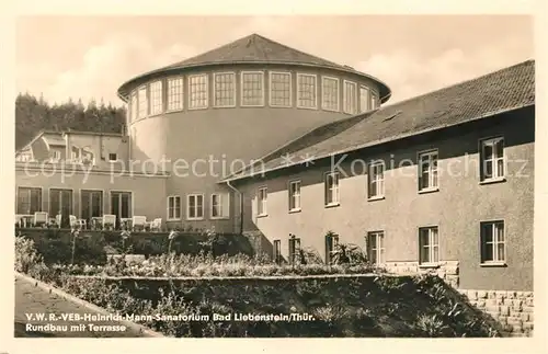 AK / Ansichtskarte Bad Liebenstein Rundbau mit Terrasse Kat. Bad Liebenstein