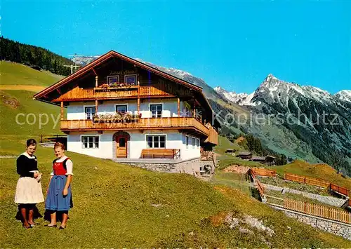 AK / Ansichtskarte Brandberg Tirol Bauernhaus Ausserstein Kat. Brandberg