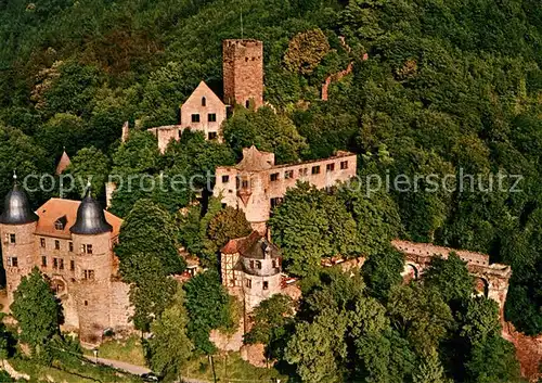 AK / Ansichtskarte Wertheim Main Schloss Fliegeraufnahme Kat. Wertheim