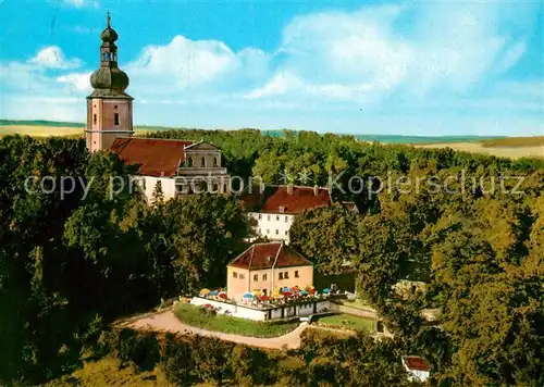 AK / Ansichtskarte Amberg Oberpfalz Wallfahrtskirche Maria Hilf mit Berggasthof Kat. Amberg