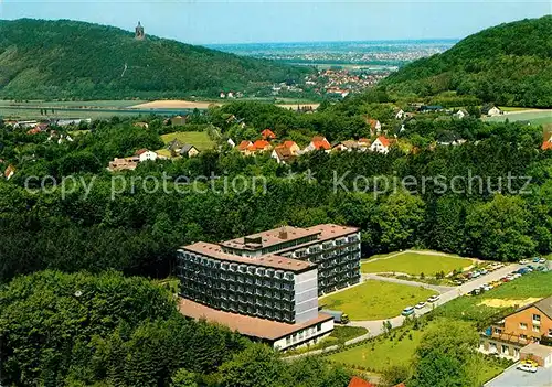 AK / Ansichtskarte Porta Westfalica Sanatorium Fliegeraufnahme Kat. Porta Westfalica