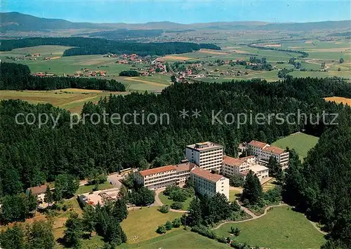 AK / Ansichtskarte Windischbergerdorf Bergwaldklinik Fliegeraufnahme Kat. Cham