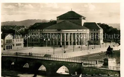 AK / Ansichtskarte Saarbruecken Gautheater Saar Pfalz Kat. Saarbruecken