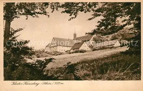 AK / Ansichtskarte Kreuzberg Rhoen Kloster Kat. Gersfeld (Rhoen)