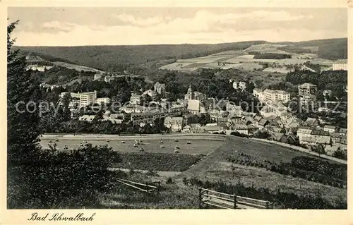 AK / Ansichtskarte Bad Schwalbach Panorama Kat. Bad Schwalbach