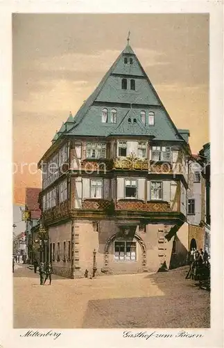 AK / Ansichtskarte Miltenberg Main Gasthof zum Riesen aeltestes Gasthaus Deutschlands 12. Jhdt. Kat. Miltenberg