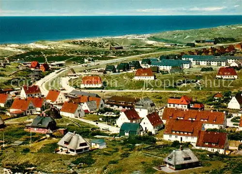 AK / Ansichtskarte Hoernum Sylt Fliegeraufnahme Kat. Hoernum (Sylt)