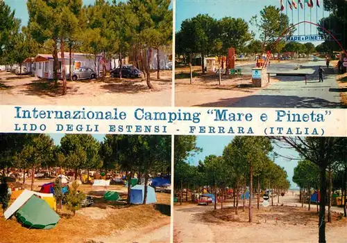 AK / Ansichtskarte Ferrara Internazionale Camping Mare e Pineta Kat. Ferrara