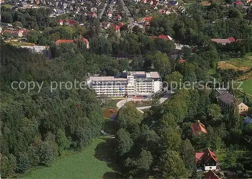 AK / Ansichtskarte Berggiesshuebel Median Klinik Fliegeraufnahme Kat. Bad Gottleuba Berggiesshuebel