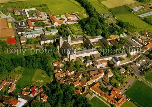 AK / Ansichtskarte Muensterschwarzach Benediktinerabtei Fliegeraufnahme Kat. Schwarzach a.Main