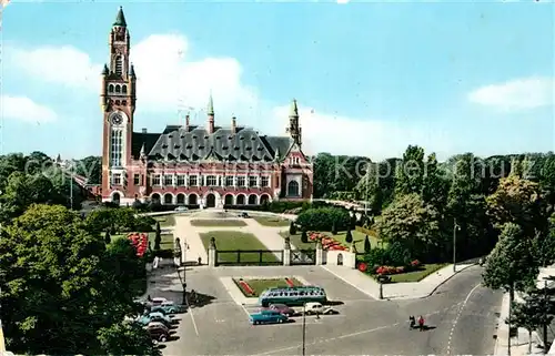 AK / Ansichtskarte Den Haag Friedenspalast Kat. s Gravenhage