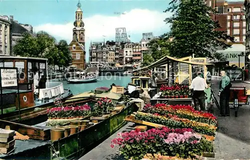 AK / Ansichtskarte Amsterdam Niederlande Blumenmarkt Singel Kat. Amsterdam