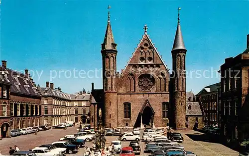 AK / Ansichtskarte s Gravenhage Ridderzaal Binnenhof