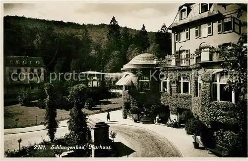 AK / Ansichtskarte Schlangenbad Taunus Kurhaus Kat. Schlangenbad