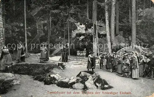 AK / Ansichtskarte Wunsiedel Bergfestspiel Die Losburg Kat. Wunsiedel