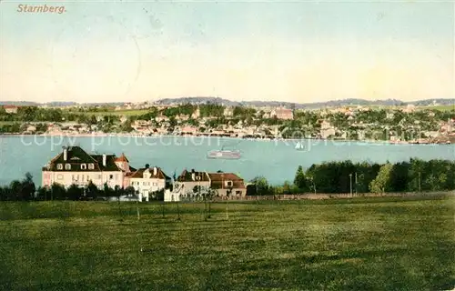 AK / Ansichtskarte Starnberg Panorama Starnberger See Kat. Starnberg