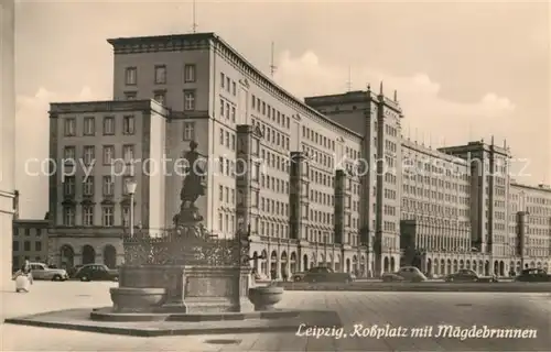 AK / Ansichtskarte Leipzig Rossplatz Maegdebrunnen Kat. Leipzig