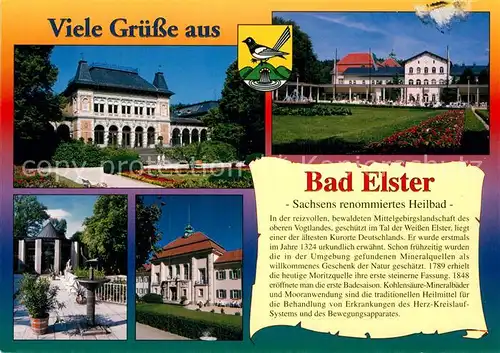 AK / Ansichtskarte Bad Elster Kurhaus Badeplatz Moritzquelle Albert Bad Kat. Bad Elster