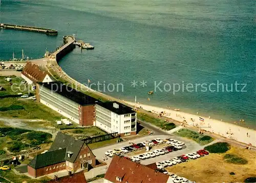 AK / Ansichtskarte Hoernum Sylt Fliegeraufnahme Kat. Hoernum (Sylt)