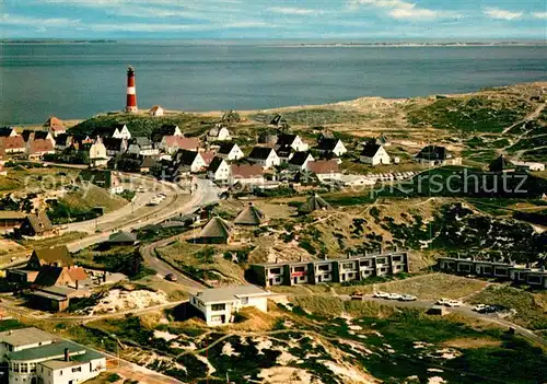 AK / Ansichtskarte Hoernum Sylt Fliegeraufnahme Kat. Hoernum (Sylt)