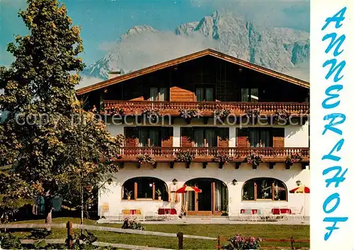 AK / Ansichtskarte Maria Alm Steinernen Meer Hotel Annerlhof Kat. Maria Alm am Steinernen Meer