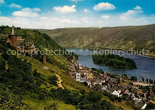 AK / Ansichtskarte Bacharach Rhein Burg Stahleck Kat. Bacharach