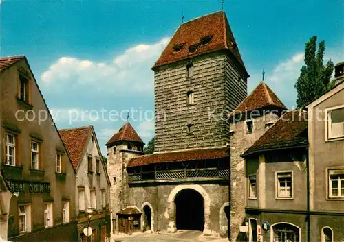 AK / Ansichtskarte Amberg Oberpfalz Ziegeltor Kat. Amberg