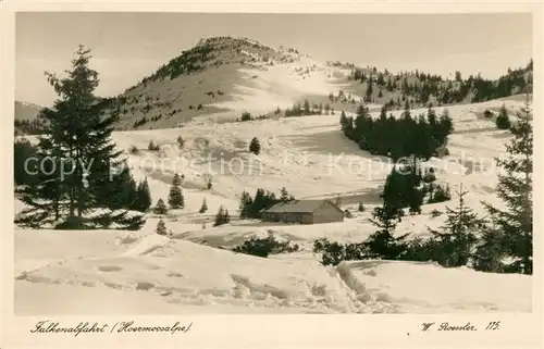 AK / Ansichtskarte Bregenzerwald Falkenabfahrt Hoermoosalpe