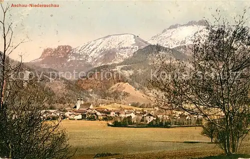 AK / Ansichtskarte Aschau Chiemgau Niederaschau  Kat. Aschau i.Chiemgau