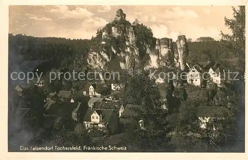 AK / Ansichtskarte Tuechersfeld Felsendorf Fraenkische Schweiz Kat. Pottenstein