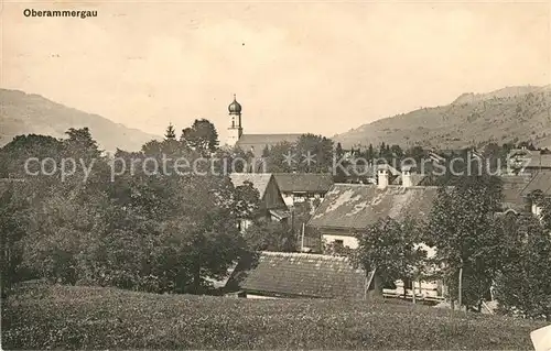 AK / Ansichtskarte Oberammergau  Kat. Oberammergau