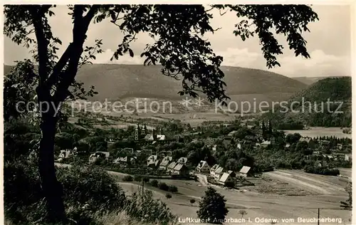 AK / Ansichtskarte Amorbach Panorama Blick vom Beuchnerberg Kat. Amorbach