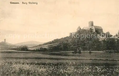 AK / Ansichtskarte Giessen Lahn Burg Gleiberg Kat. Giessen