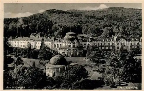 AK / Ansichtskarte Bad Wildungen Fuerstliches Badehotel Kat. Bad Wildungen