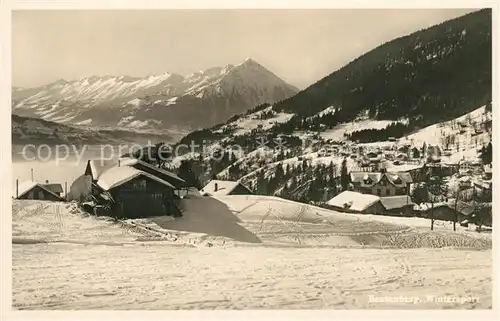 AK / Ansichtskarte Beatenberg Panorama Wintersportplatz Alpen Kat. Beatenberg