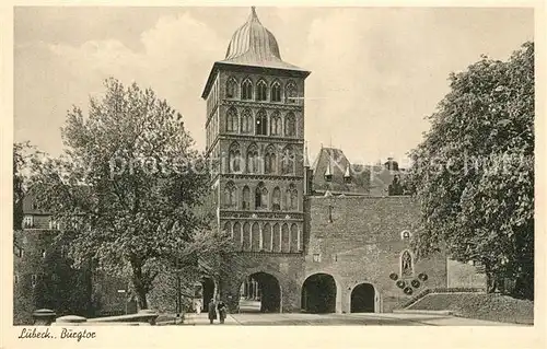 AK / Ansichtskarte Luebeck Burgtor Kat. Luebeck