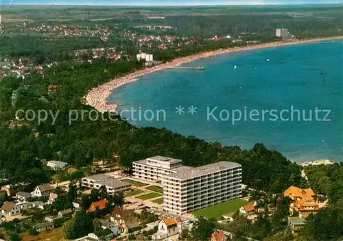 AK / Ansichtskarte Niendorf Timmendorfer Strand Fliegeraufnahme Kat. Timmendorfer Strand