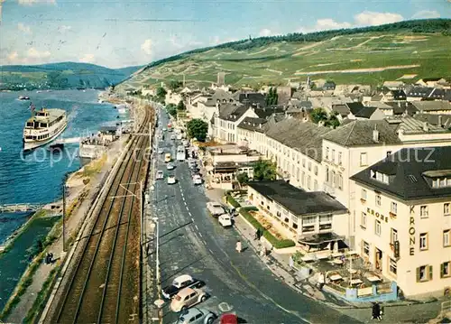 AK / Ansichtskarte Ruedesheim Rhein Rheinstrasse Kat. Ruedesheim am Rhein