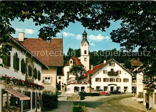 AK / Ansichtskarte Bad Kohlgrub Kirche Denkmal Kat. Bad Kohlgrub