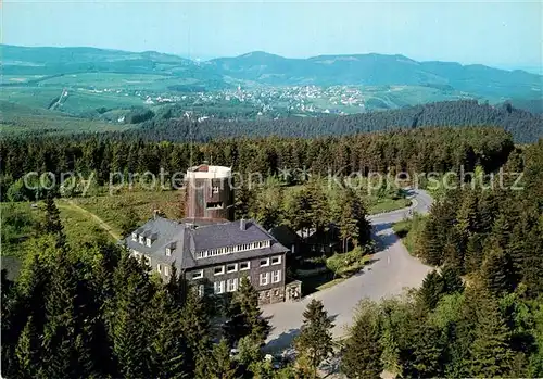 AK / Ansichtskarte Winterberg Hochsauerland Astenturm Gaststaette Kahler Asten Kat. Winterberg