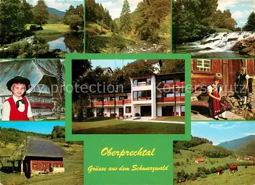 AK / Ansichtskarte Oberprechtal Gasthof Pension Hirschen Gaestehaus Kat. Elzach